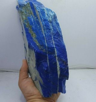 6 Kg Superior Quality Royal Blue Maximum Blue Part Lapis Lazuli Crystal Rough