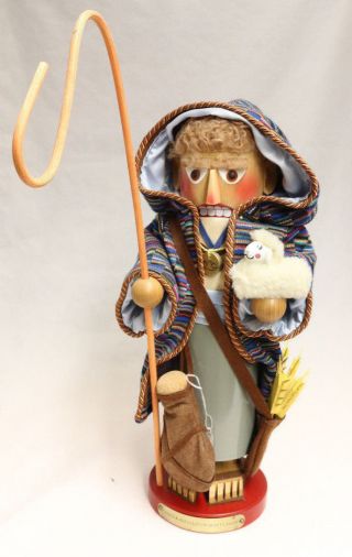 Euc Steinbach Nutcracker Joseph And His Coat Of Many Colors Limited Edition