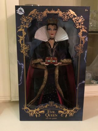 Disney Store The Evil Queen 17 " Limited Edition Of 4000 Doll Nib Snow White