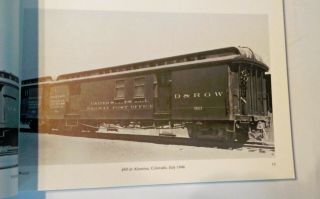 Narrow Gauge Pictorial Vol 2 - Passenger Cars of the Denver & Rio Grande D&RGW 2