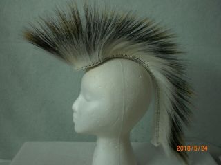 Porcupine Roach,  White Out,  15 Inch,  White Yarn Base