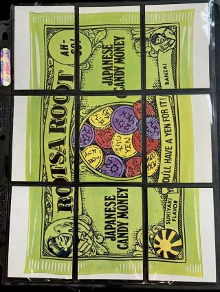 1975 Rare Topps Wacky Packages 14th Series Complete Puzzle Set