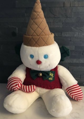 1999 Mr.  Bingle Plush Christmas Orleans Tradition Snowman 24 "