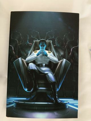 2019 SDCC Exclusive Del Rey Books - Thrawn Treason Hardcover,  signed with pin 3