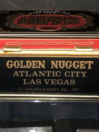 Golden Nugget Casino Playing Cards Type 6 With Tin Awesome 5