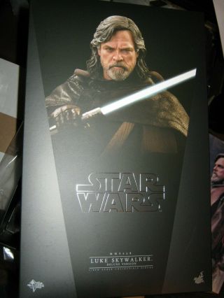 Hot Toys Star Wars The Last Jedi Luke Skywalker Deluxe 1/6 Scale Figure Mms - 458