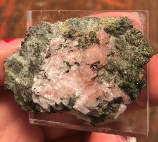 Copper In Calcite D136 Caledonia Mine Michigan Crystal Mineral Specimen