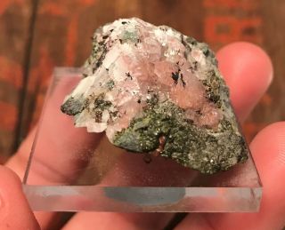 Copper in Calcite D136 Caledonia Mine Michigan Crystal Mineral Specimen 4