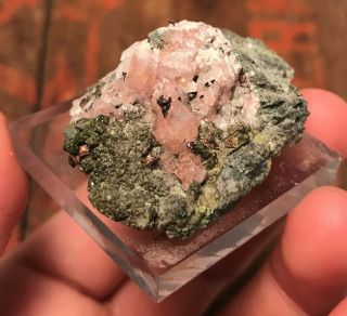 Copper in Calcite D136 Caledonia Mine Michigan Crystal Mineral Specimen 5