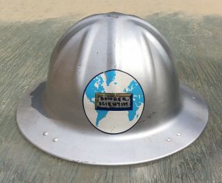 1950’s Bf Mcdonald Co.  Loggers “safe - T - Hat”/hard Hat Very Large