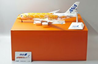 Ana A380 Reg:ja383a Flying Honu Ka La Scale 1:200 Diecast Model Ew2388003