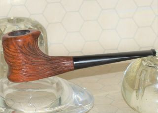 Carved Sitter Imported Briar Special Mechanism Bottom Push Up Tobacco Pipe 516