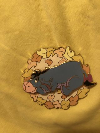 Disney Pin Rare Limited Edition 500 Winnie The Pooh Eeyore Spinner