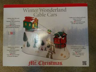 Mr.  Christmas " Winter Wonderland Cable Cars " 2006