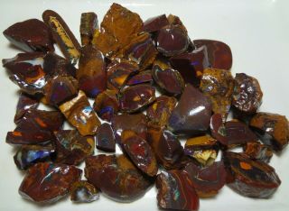 Natural Boulder Opal Rough Parcel From Koroit 4650 Carat Total Lapidary Hobby 2