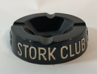 Vintage Stork Club NYC Cigar Pottery Ashtray 3