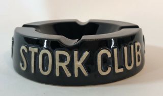 Vintage Stork Club NYC Cigar Pottery Ashtray 7