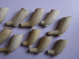 17th/18th century clay pipe bowls from River Thames 3
