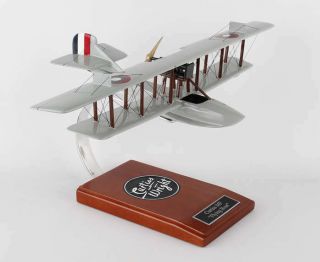 Curtiss Wright Mf Flying Boat Desk Top Display Model Navy Plane 1/34 Es Airplane