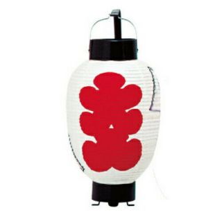Japanese Paper Lantern Oiri Full House White 220mm K0065 From Japan