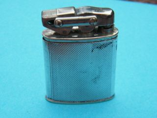 Vintage Kw Sterling Silver? Sleeve Elisorn Autotank Petrol Lighter Karl Wieden