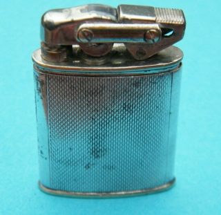Vintage KW STERLING Silver? Sleeve ELISORN AUTOTANK Petrol Lighter Karl Wieden 5