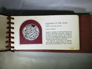 The Genius of Michelangelo 925 Sterling Silver 60 COIN MEDALLIONS.  10,  Pounds 5