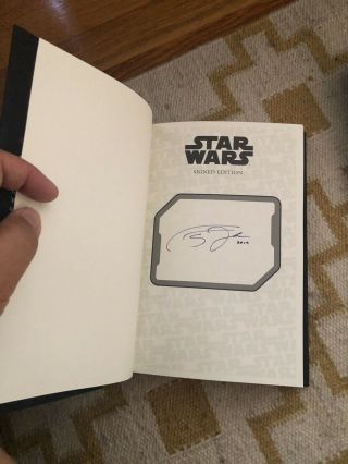 SDCC 2019 Star Wars Thrawn Treason Exclusive Book Cover Signed and Audiobook Set 5