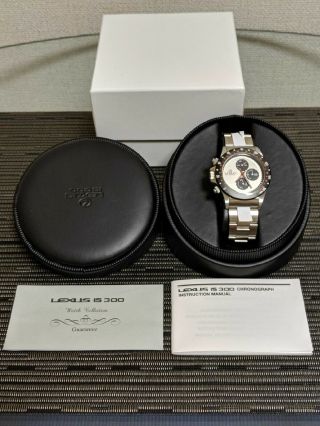 Official Lexus Is 300 Chronograph Wrist Watch - / Japan Model