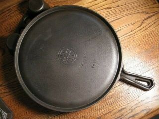 COMPLETE SET GRISWOLD HAMMERED CAST IRON COOKWARE 5