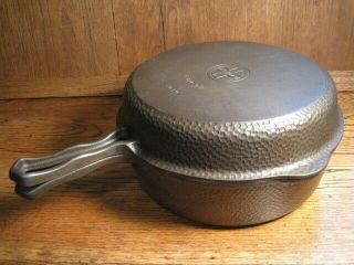 COMPLETE SET GRISWOLD HAMMERED CAST IRON COOKWARE 6