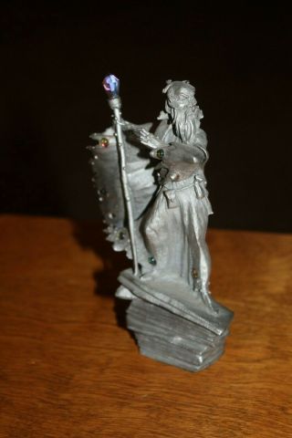 Pewter Wizard By James Lane Casey - 5 1/4 " - 1987 - Perth Pewter