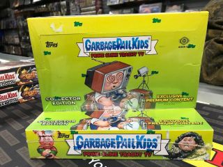 Topps 2016 Garbage Pail Kids Prime Slime Trashy Tv Collector Edition Hobby Box