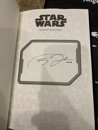 SDCC 2019 Star Wars Thrawn Treason Hardcover Book Signed Pin Exclusive Sampler 2