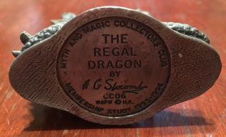 Tudor myth And magic The Regal Dragon CC06 Club Piece 95 - 96 3