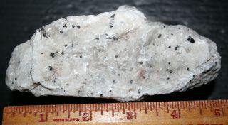 Third Find wollastonite,  barite fluorescent minerals,  Franklin,  NJ 6