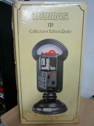 Thomas Collector Edition Realistic Parking Meter Radio/cassette