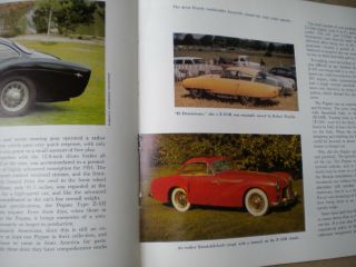 Antique Automobile Quarterly Book 1967 Vol.  6 2 Pegaso Panhard 2