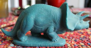 MOLD A RAMA TRICERATOPS SINCLAIR DINOLAND IN TEAL WORLDS FAIR 2