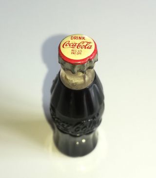 Vintage 1950 ' s Coca Cola Pop Old Bakelite Bottle Petrol Lighter Coke Advertising 2