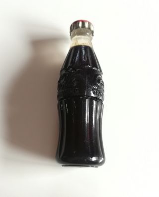 Vintage 1950 ' s Coca Cola Pop Old Bakelite Bottle Petrol Lighter Coke Advertising 5