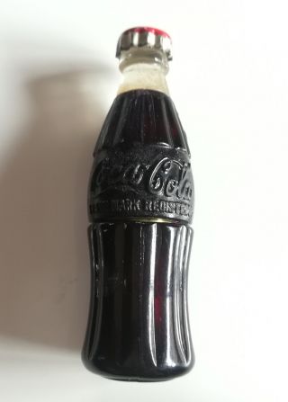 Vintage 1950 ' s Coca Cola Pop Old Bakelite Bottle Petrol Lighter Coke Advertising 6