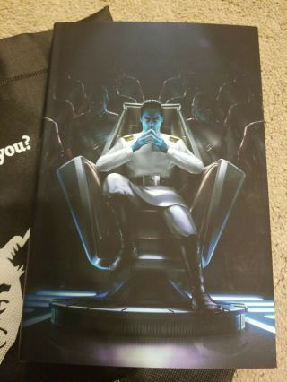 2019 SDCC STAR WARS: THRAWN TREASON HARDCOVER & AUDIOBOOK SIGNED W/ PIN AND BAG 3