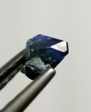 Rare benitoite crystals from the gem mine in California (BHW 28) 3