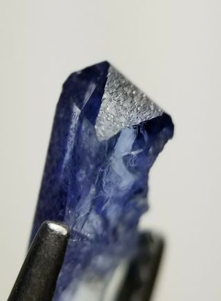 Rare benitoite crystals from the gem mine in California (BHW 28) 4