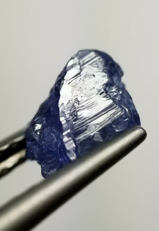 Rare benitoite crystals from the gem mine in California (BHW 28) 5