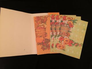 Vintage Current Four Seasons Just - A - Notes Critters Fold - A - Note Postalettes 3