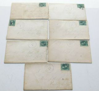 1878 Enfield Ct To Preston Letters & Covers With S.  A.  & N.  E.  Rr Railroad Cancels