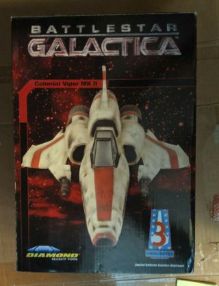 Battlestar Galactica Colonial Viper Mark Ii By Diamond Select Rare 104