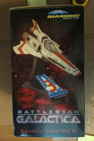 Battlestar Galactica Colonial Viper Mark II by Diamond Select RARE 104 3